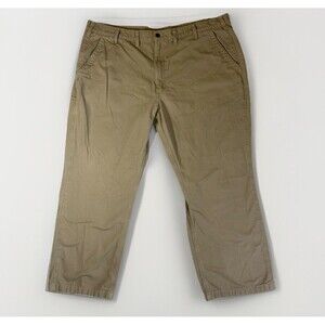Carhartt Work Pants Relaxed Fit 46x30 Khaki